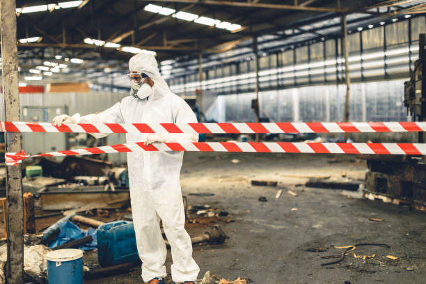 Professional Unattended Death Cleanup technician working in Orem, UT